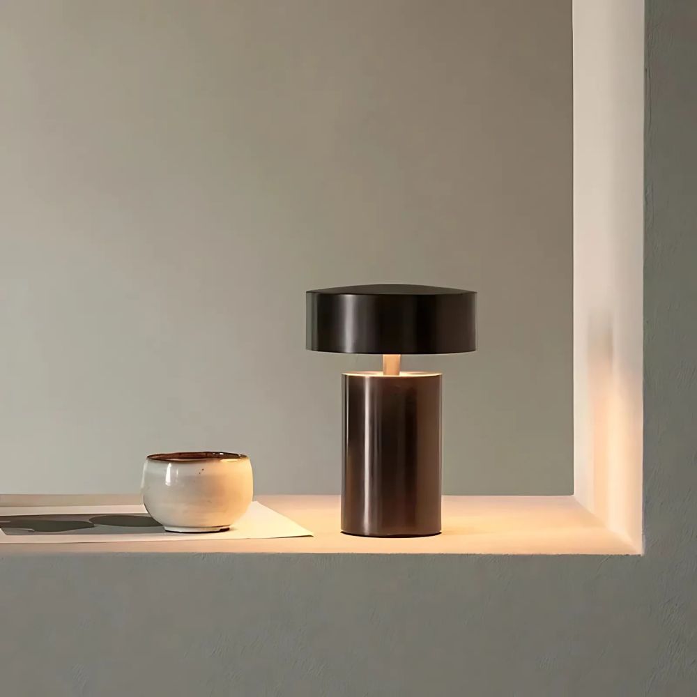 LED Column Table Lamp for Cozy Modern Lighting
