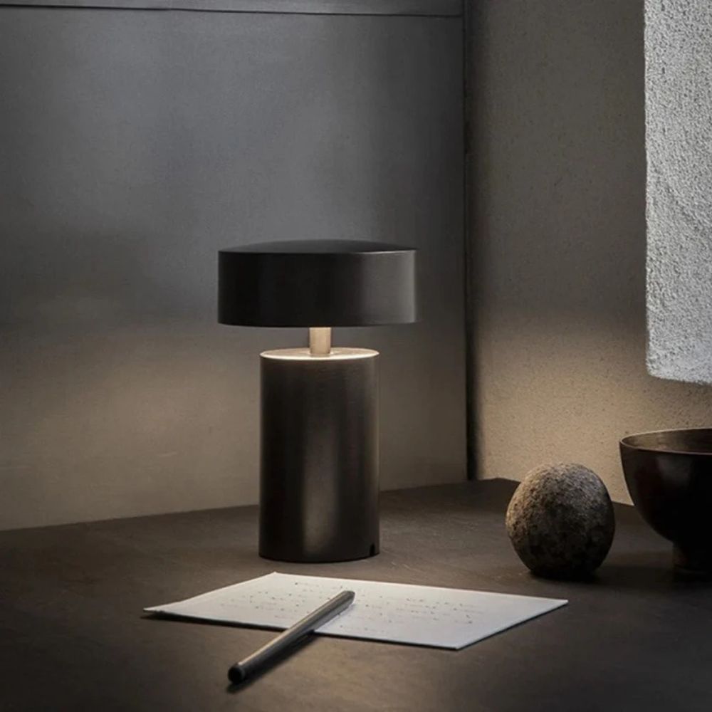 LED Column Table Lamp for Cozy Modern Lighting
