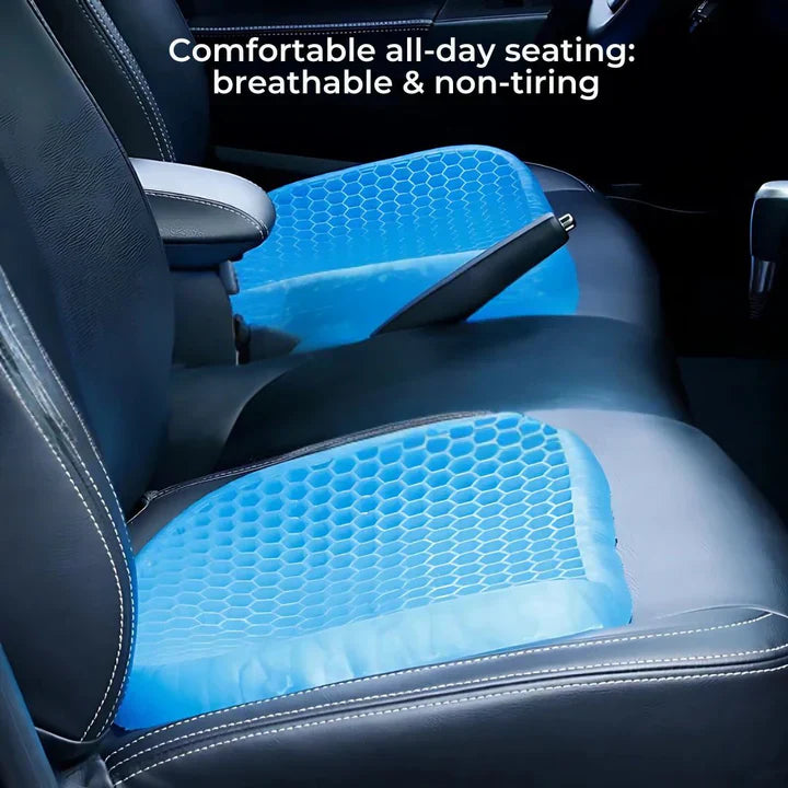 Orthopedic Gel Seat Cushion for Tailbone and Lower Back Pain Relief