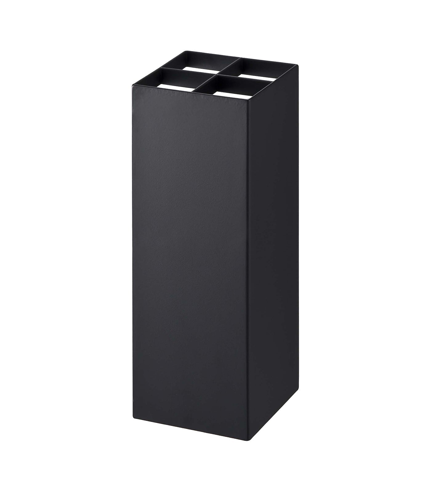 Compact Steel Umbrella Stand with Tiered Shelves