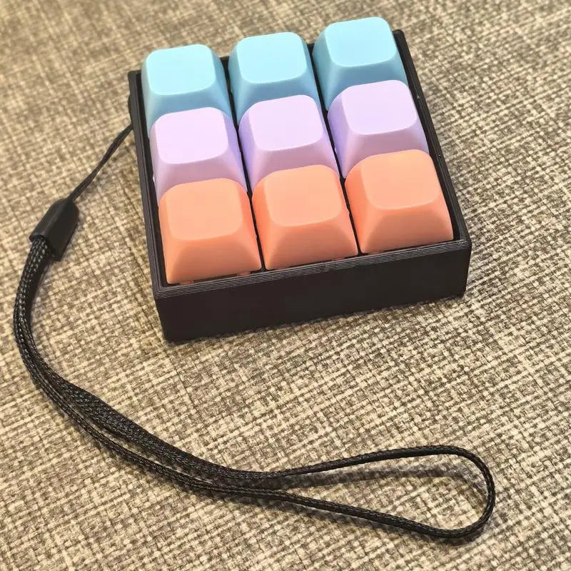 Compact Keychain Clicker with Tactile Buttons