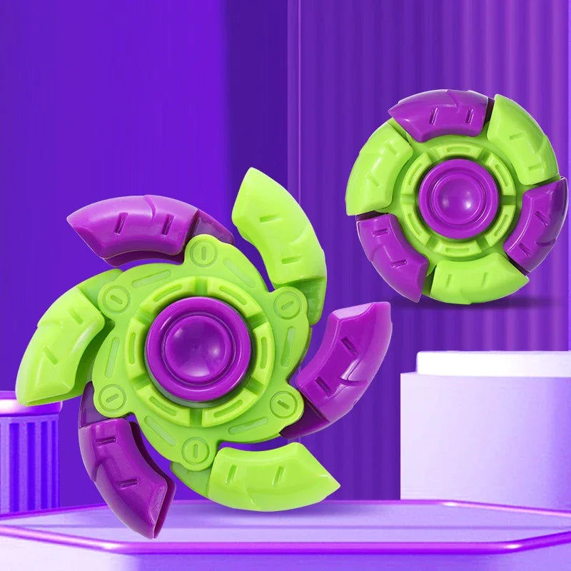 Compact 3D Gravity Fidget Spinner for Stress Relief and Focus