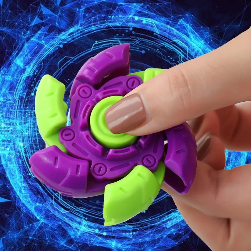 Compact 3D Gravity Fidget Spinner for Stress Relief and Focus