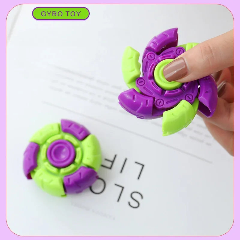 Compact 3D Gravity Fidget Spinner for Stress Relief and Focus