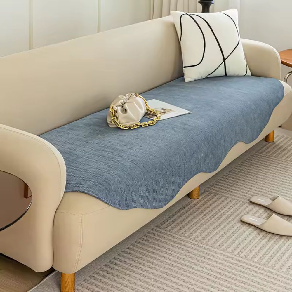 Plush Microfiber Contour Fit Sofa Cover