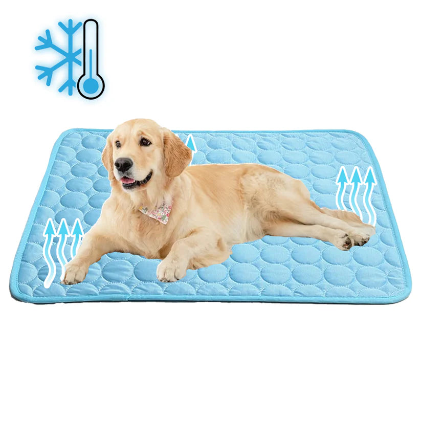 Self-Cooling Pet Mat for Dogs - Durable, Easy to Clean
