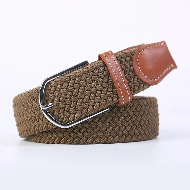 Casual Adjustable Stretch Belt in Elastic Fabric