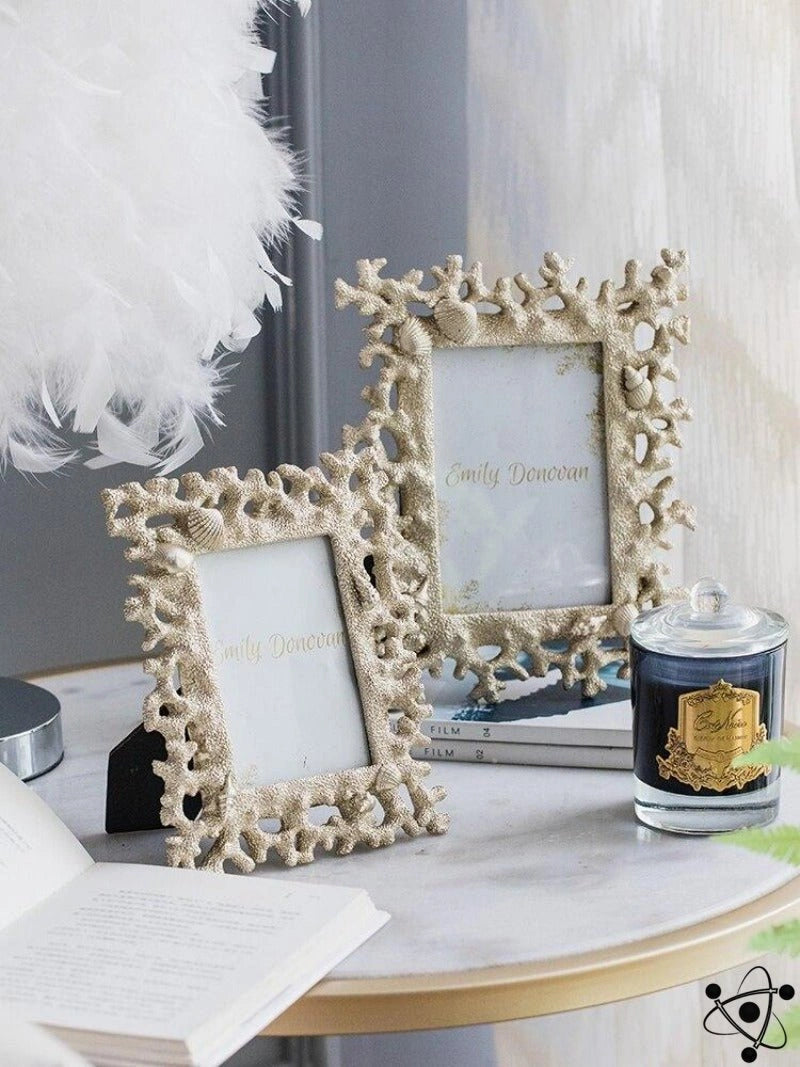 Nordic Coral Minimalist Photo Frame