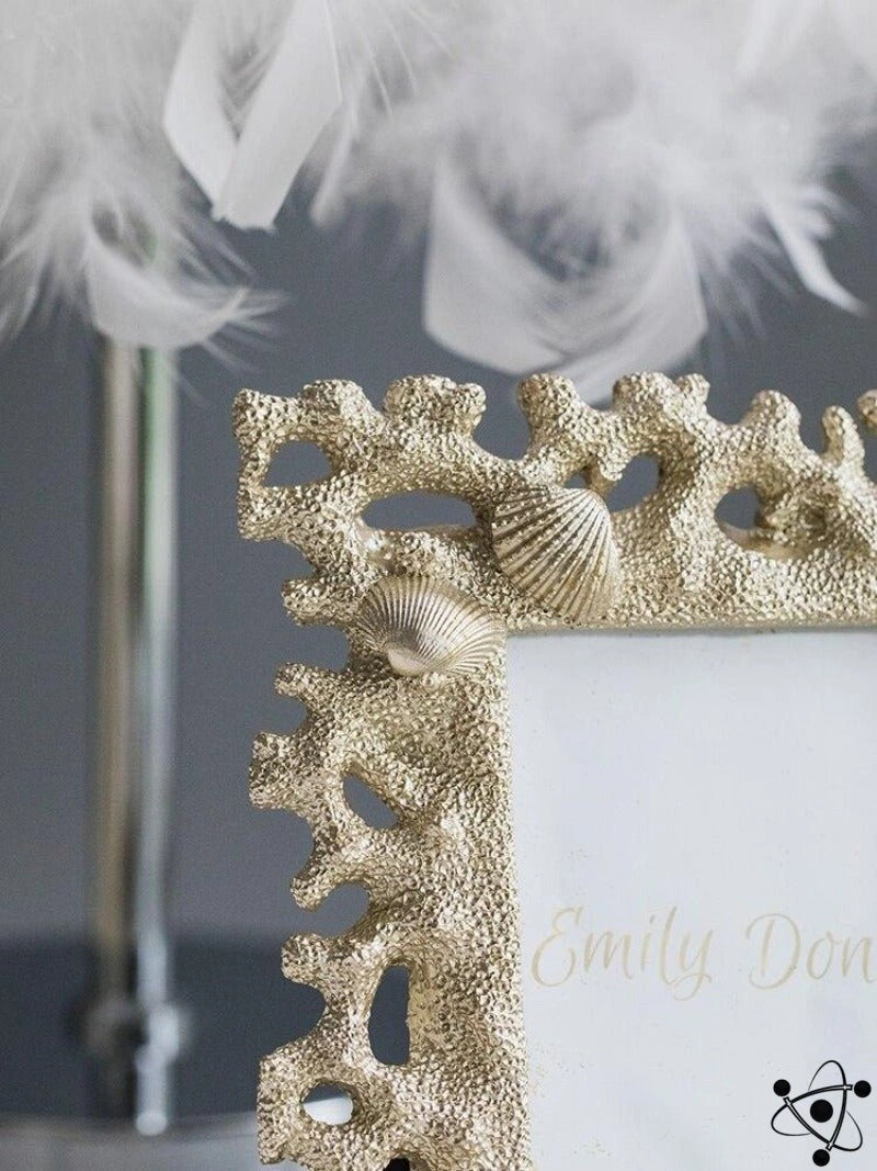 Nordic Coral Minimalist Photo Frame