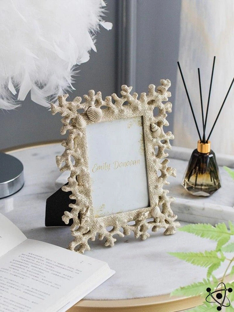 Nordic Coral Minimalist Photo Frame