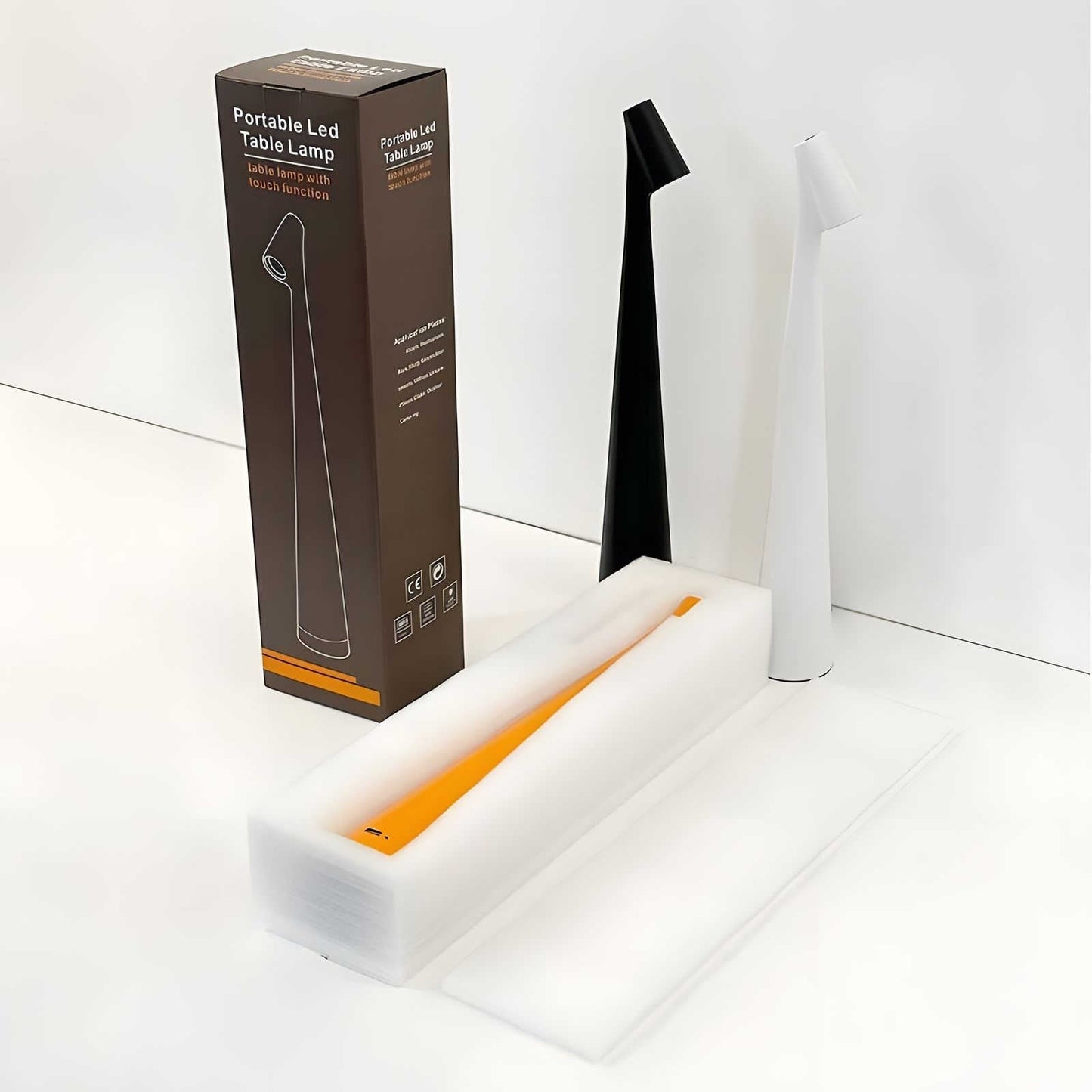 Elegant Wireless Table Lamp with Adjustable Brightness