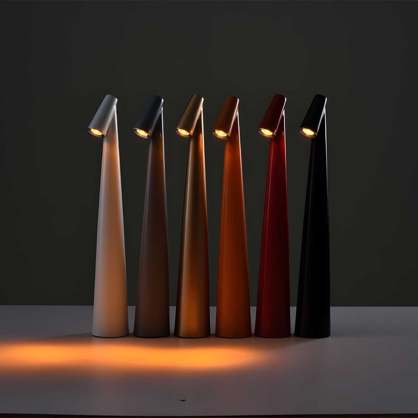 Elegant Wireless Table Lamp with Adjustable Brightness