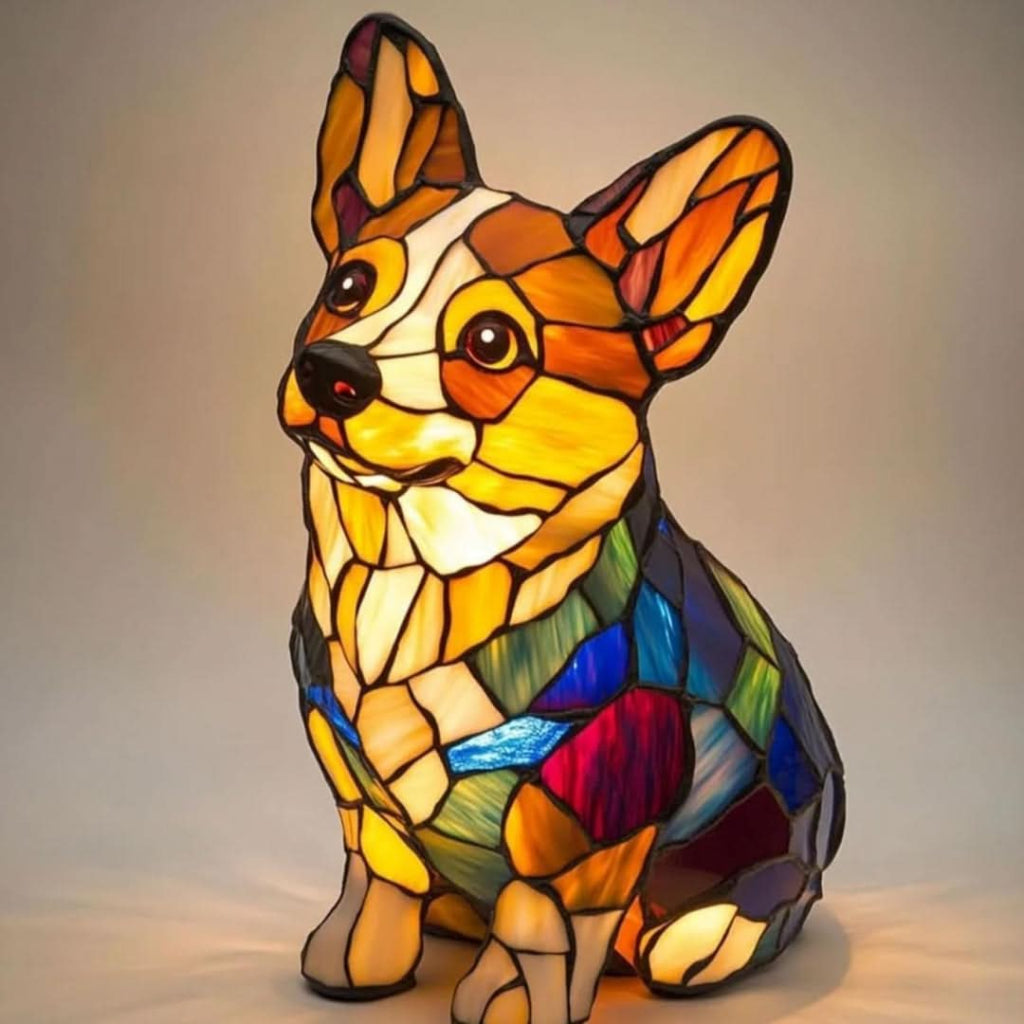 Dog Breed LED Night Light - Artistic USB Lamp