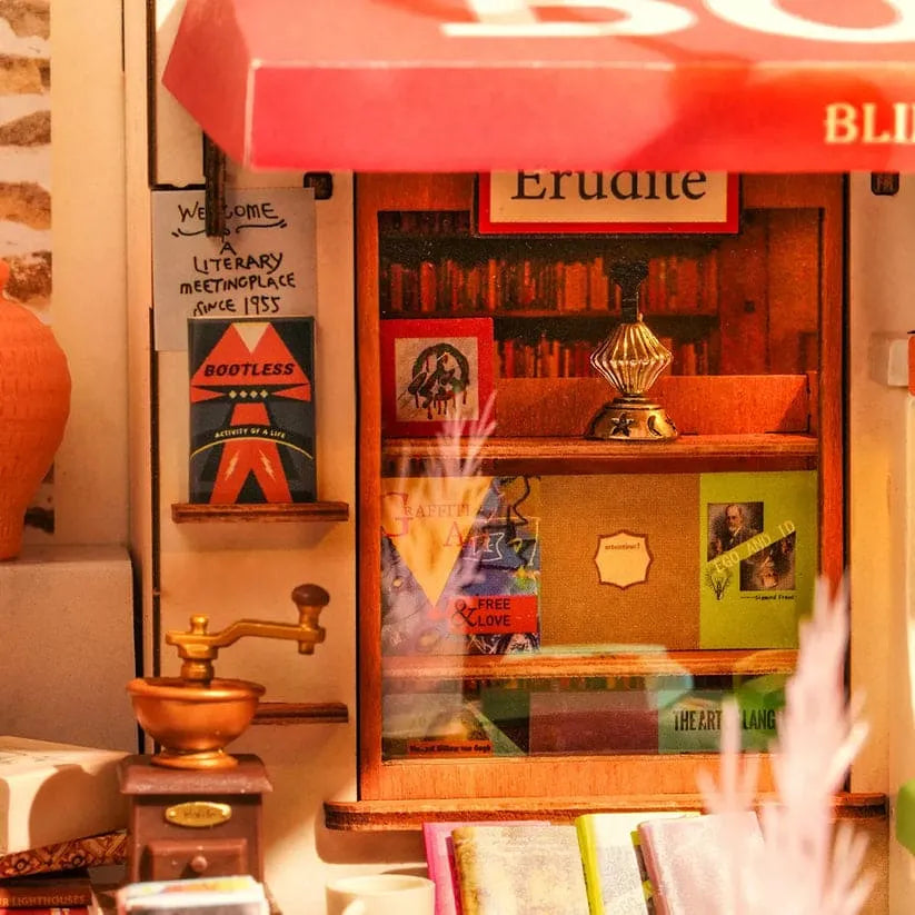 DIY Corner Bookstore Building Kit