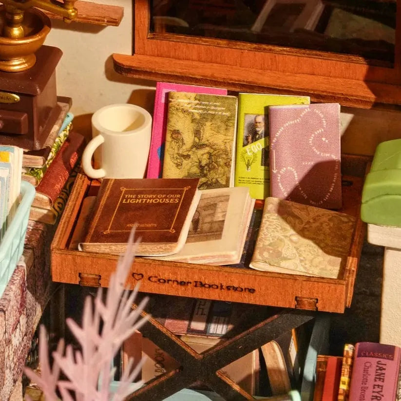 DIY Corner Bookstore Building Kit