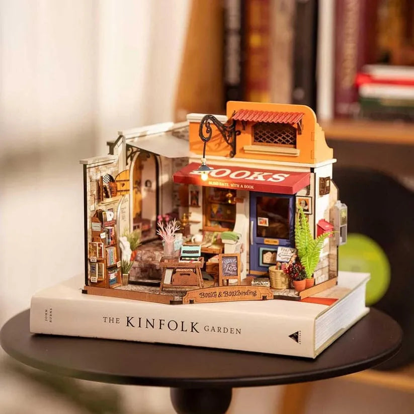 DIY Corner Bookstore Building Kit
