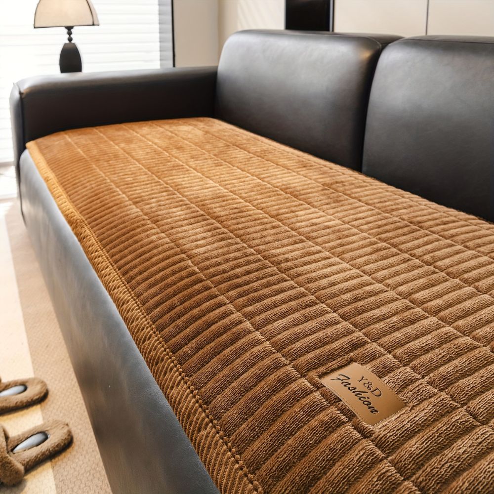 Quilted Microfiber Couch Cover Protector