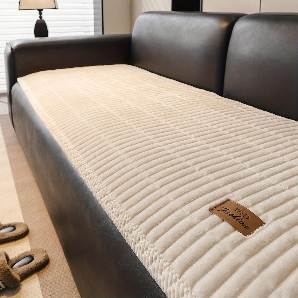 Quilted Microfiber Couch Cover Protector