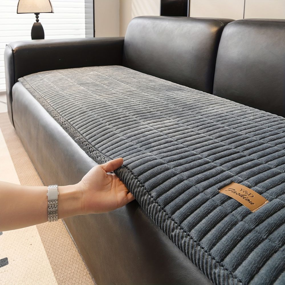 Quilted Microfiber Couch Cover Protector
