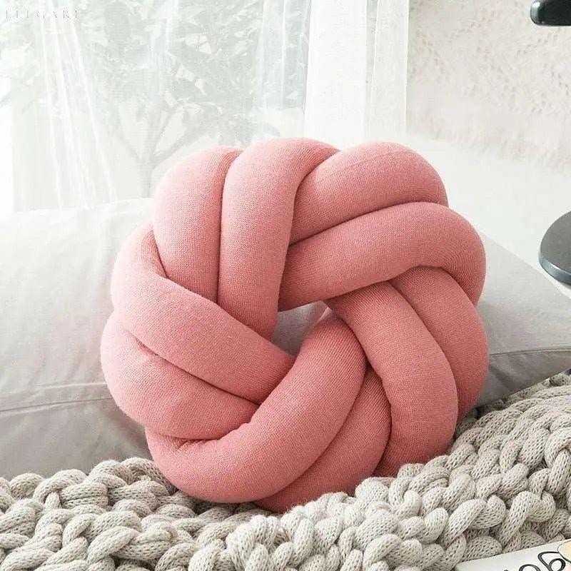 Soft Cotton Knot Pillow