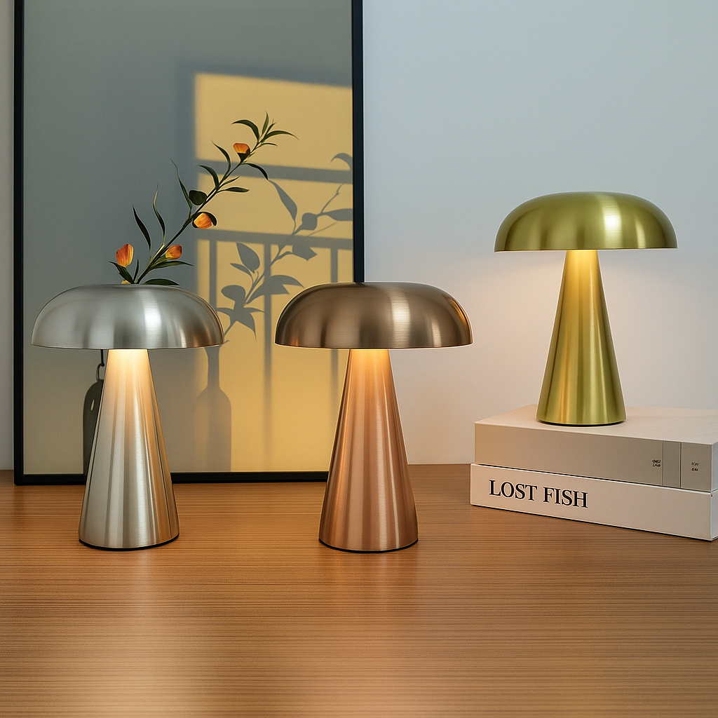 Touch Control Modern Table Lamp - Minimalist LED Design
