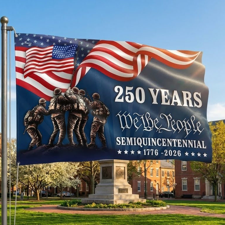 Grommet Military 250th Anniversary American Flag