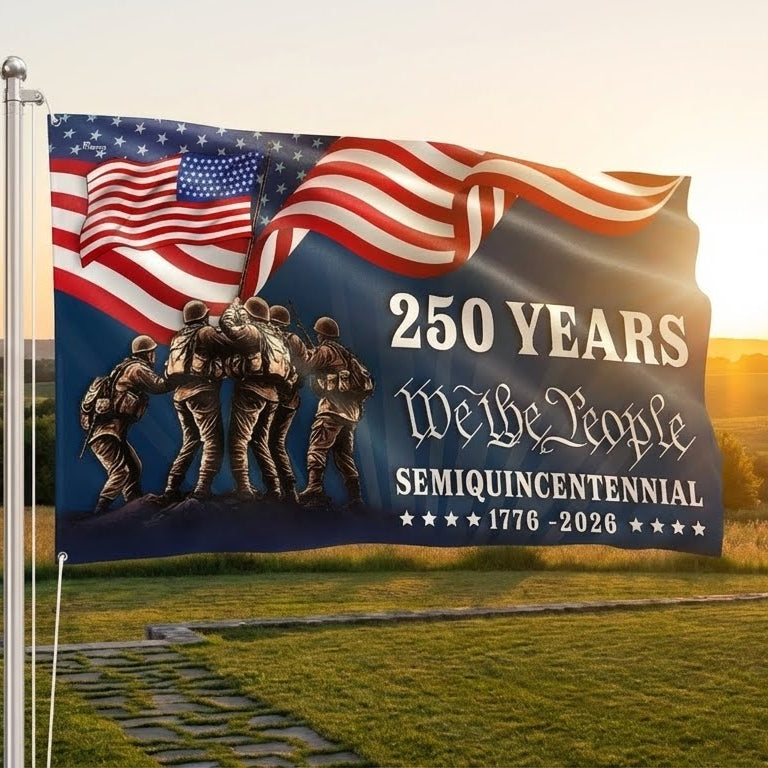 Grommet Military 250th Anniversary American Flag