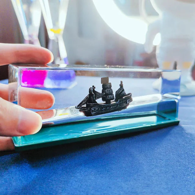 Unsinkable Acrylic Ship Decorative Piece