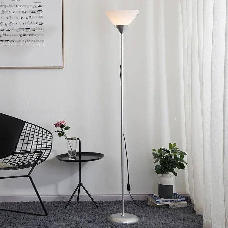 LED Floor Lamp in Black or White - Modern Ambient Lighting