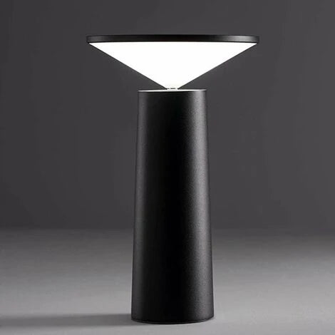 Adjustable LED Table Lamp with Swivel Head for Outdoor Use