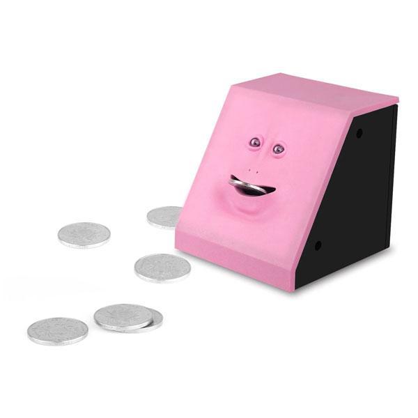 Creepy Coin-Eating Face Bank with Motion Sensor