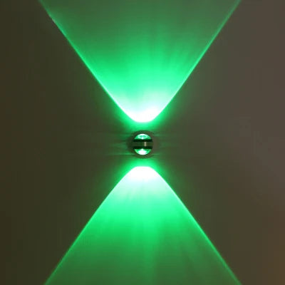 LED Crystal Wall Light Fixture - Elegant Warm White Illumination