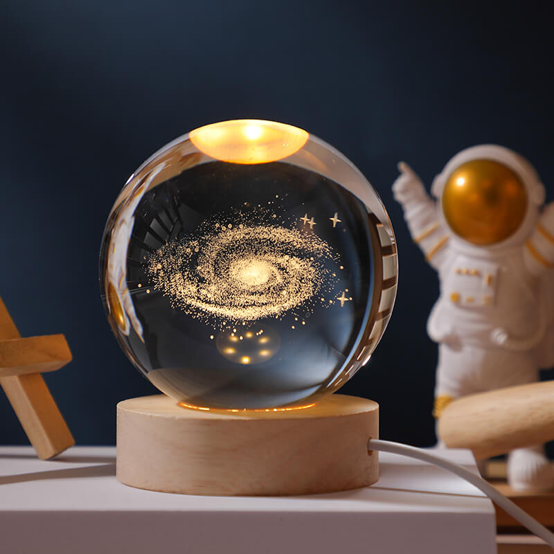 Crystal Ball USB Night Light Lamp