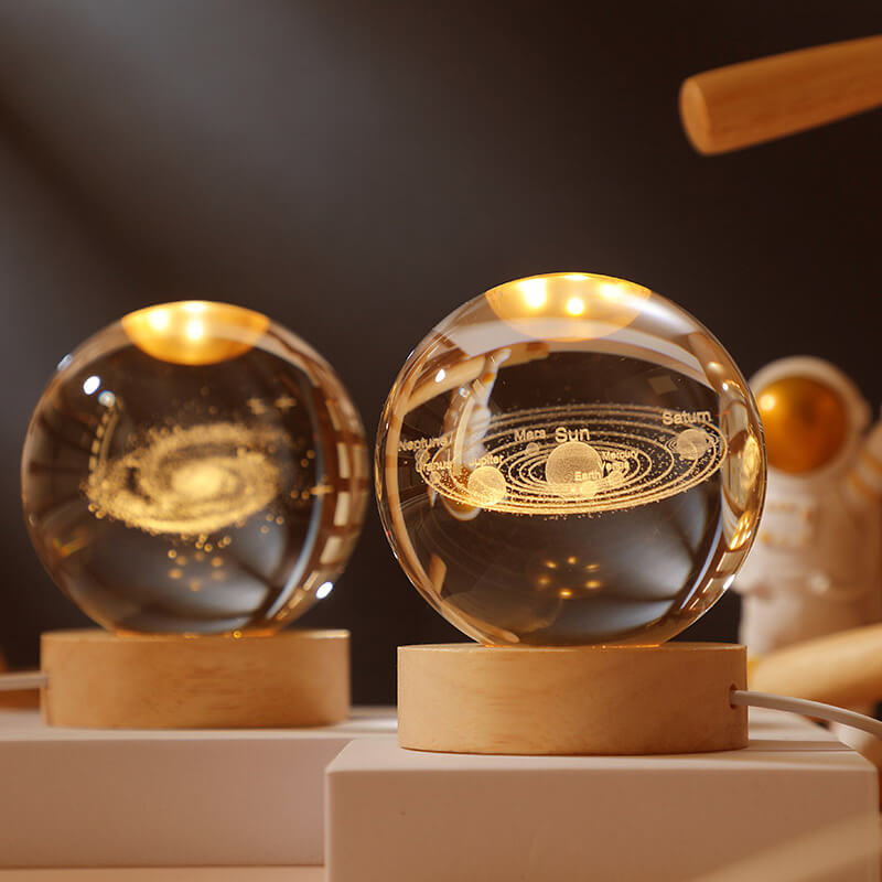 Crystal Ball USB Night Light Lamp