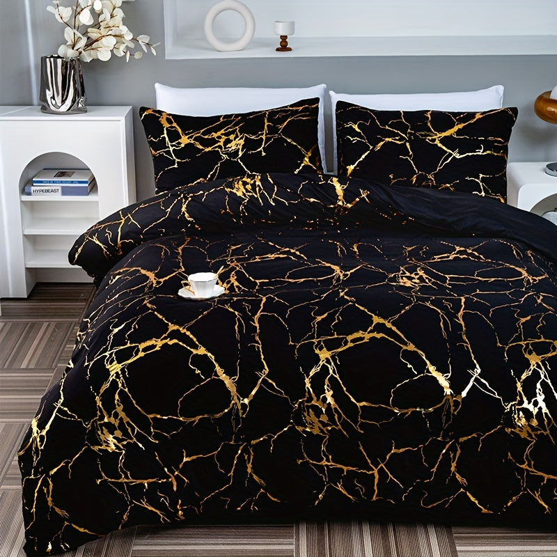Luxury Silk Duvet Cover Set - Soft, Elegant Bedding
