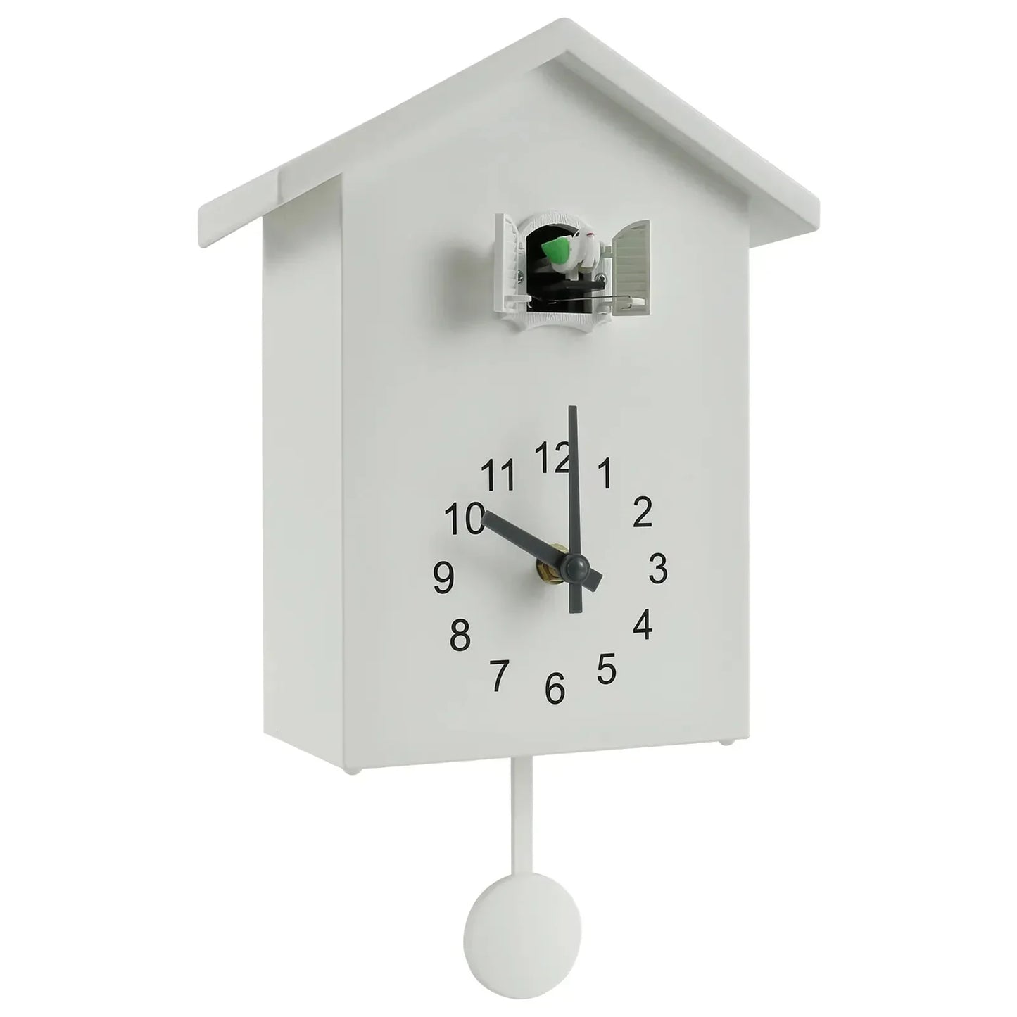 Battery Operated Cuckoo Clock with Pendulum and Sound