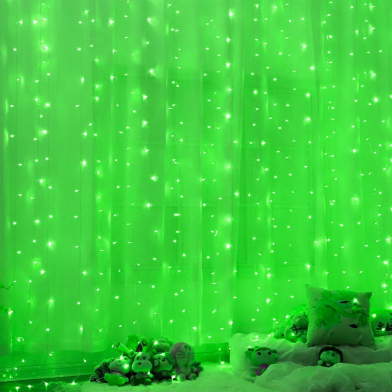Waterproof LED Curtain Lights with Remote and Multiple Modes