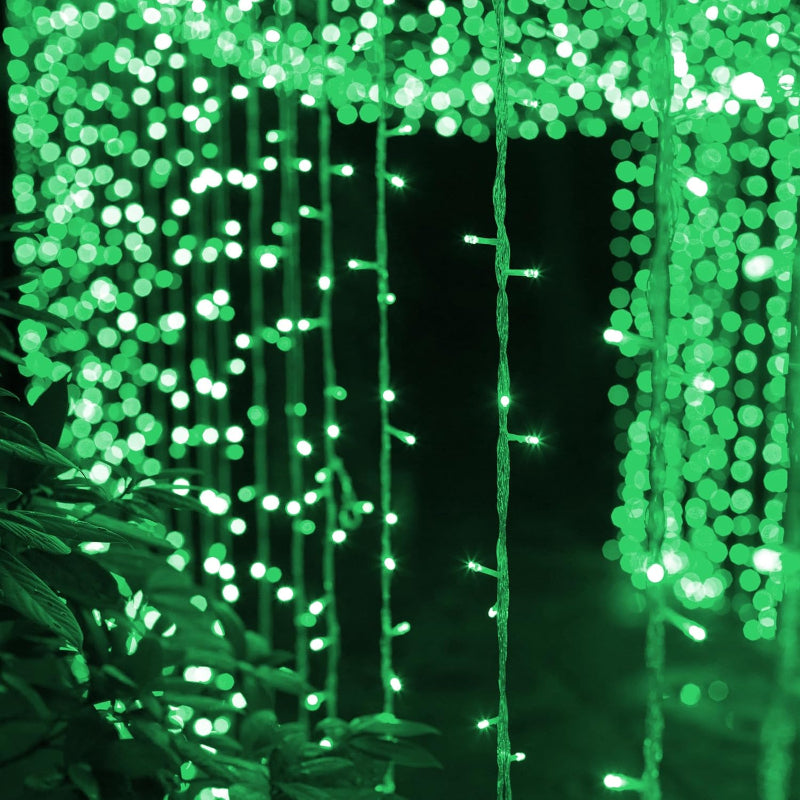 Waterproof LED Curtain Lights with Remote and Multiple Modes