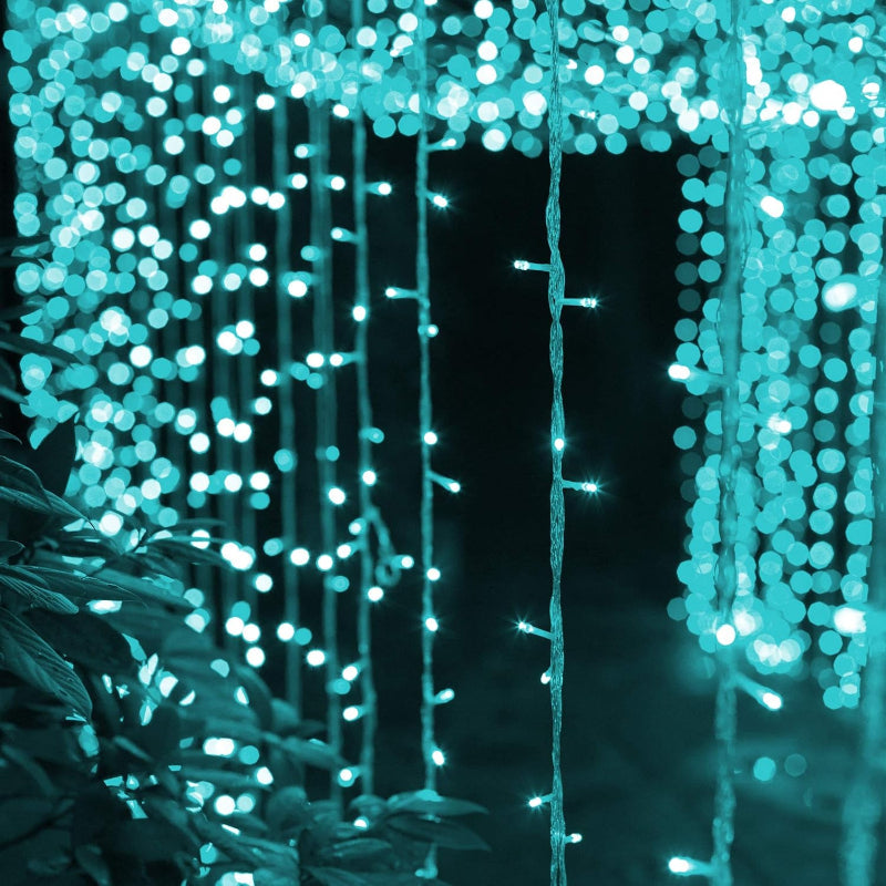 Waterproof LED Curtain Lights with Remote and Multiple Modes