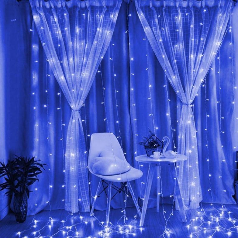 Waterproof LED Curtain Lights with Remote and Multiple Modes