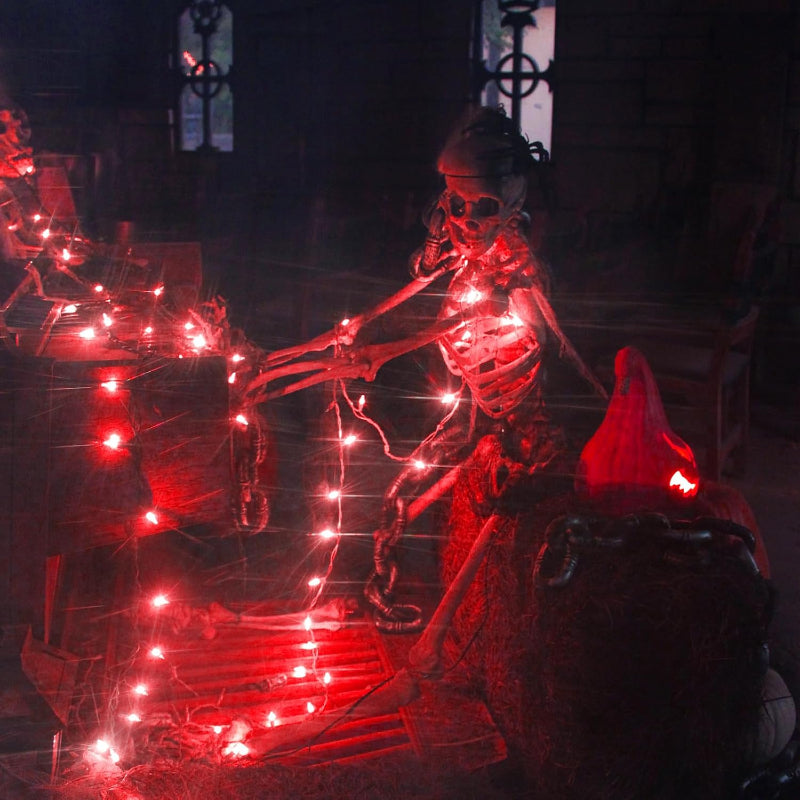 Waterproof LED Curtain Lights with Remote and Multiple Modes