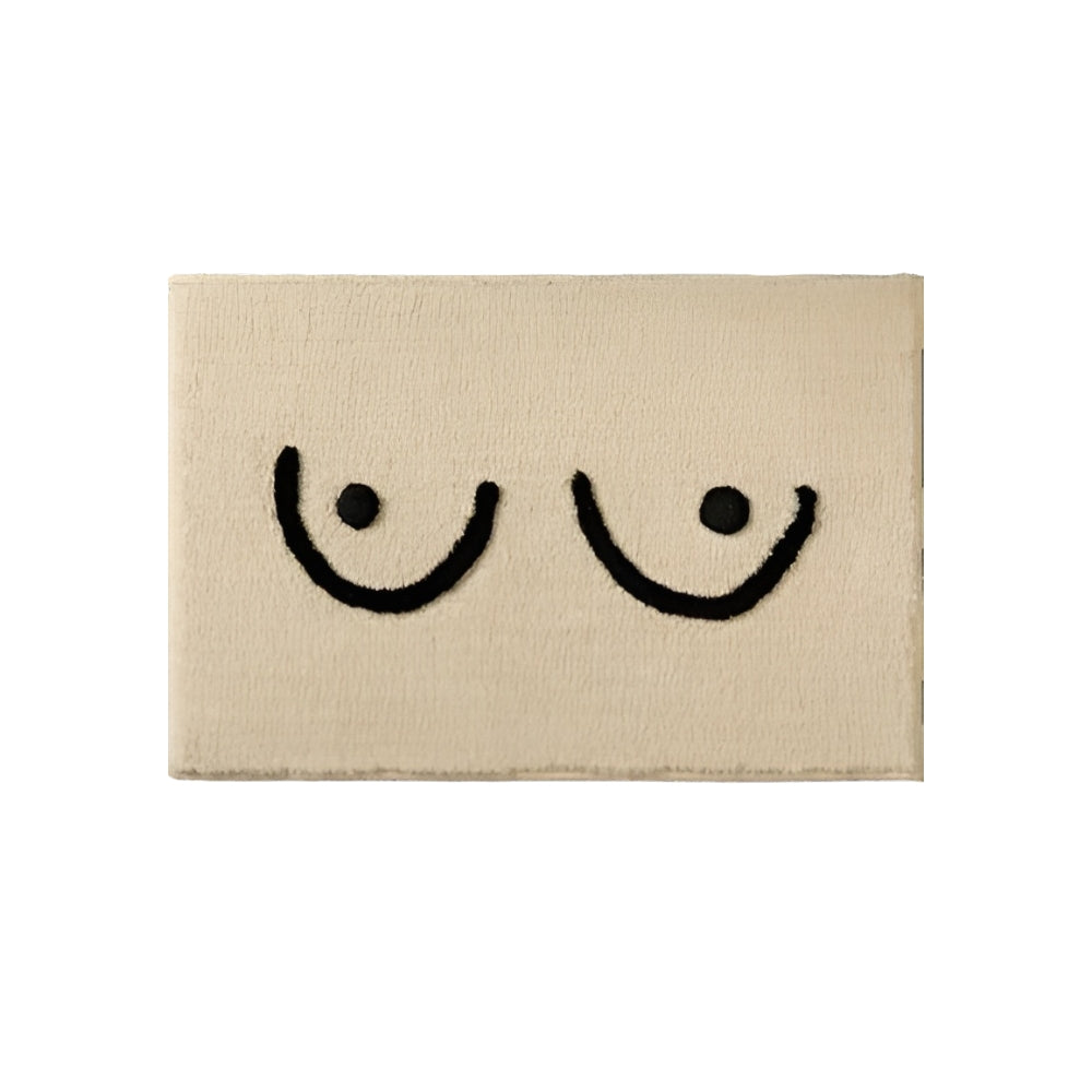 Fluffy Microfiber Bath Mat with Non-Slip Backing