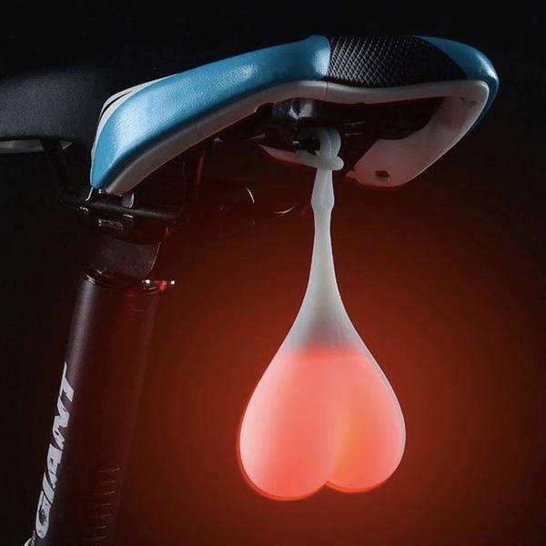 Bicycle Rear Light with 360-Degree LED Modes