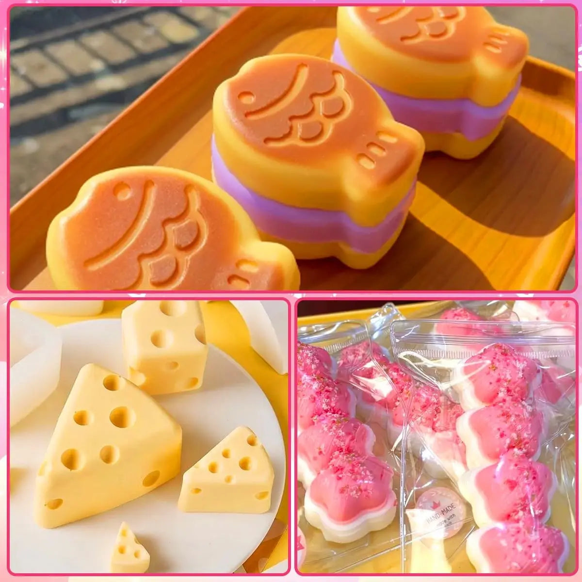 DIY Squishy Craft Kit with Molds and Decorative Fillers