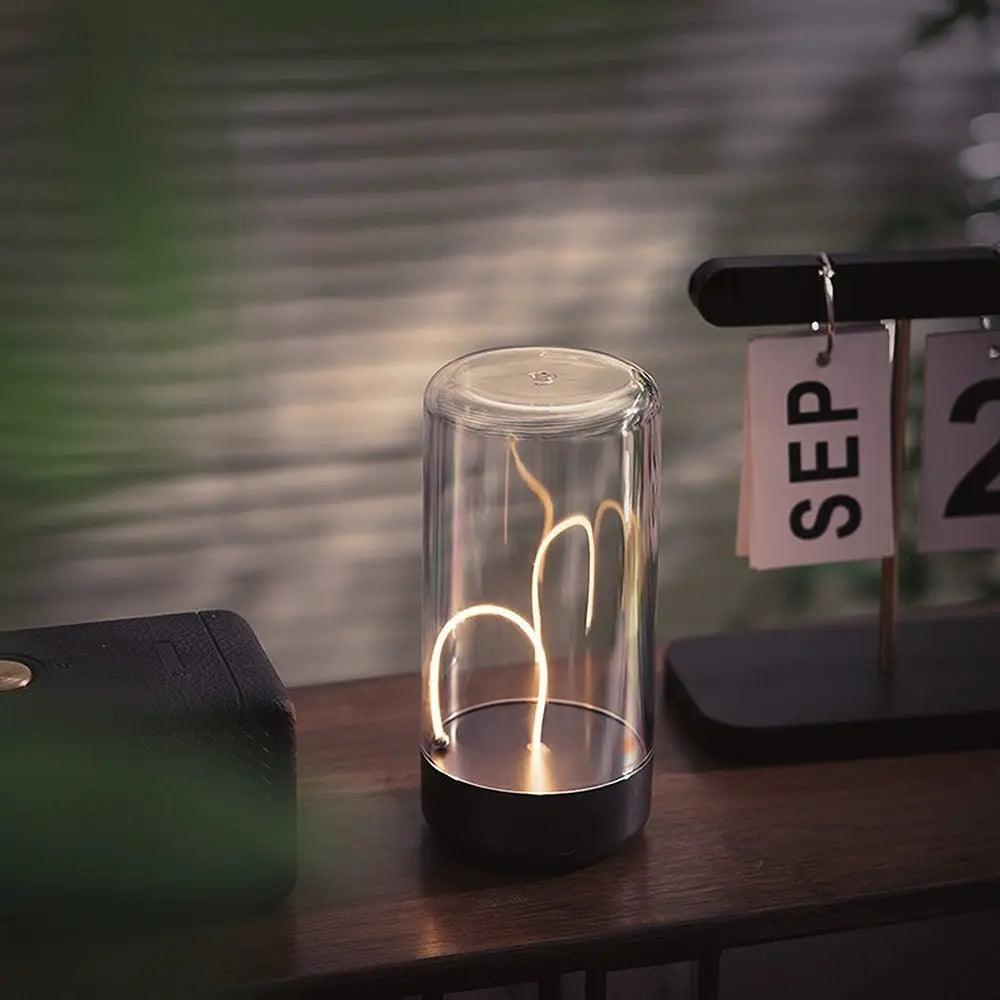 Magnetic Adjustable LED Table Lamp in Modern Design
