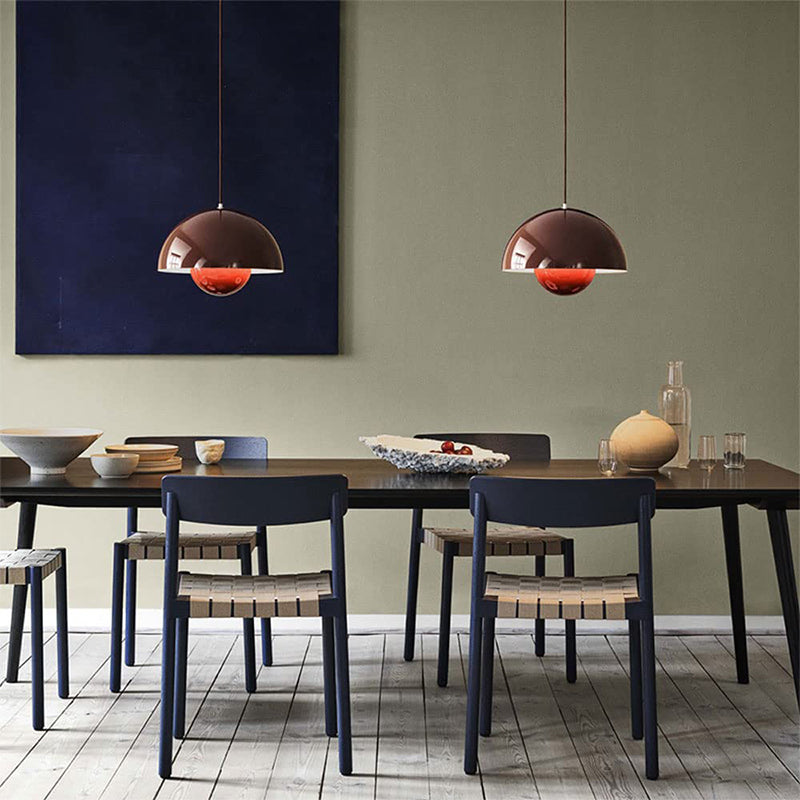 LED Scandinavian Flowerpot Pendant Lamp with Adjustable Cord