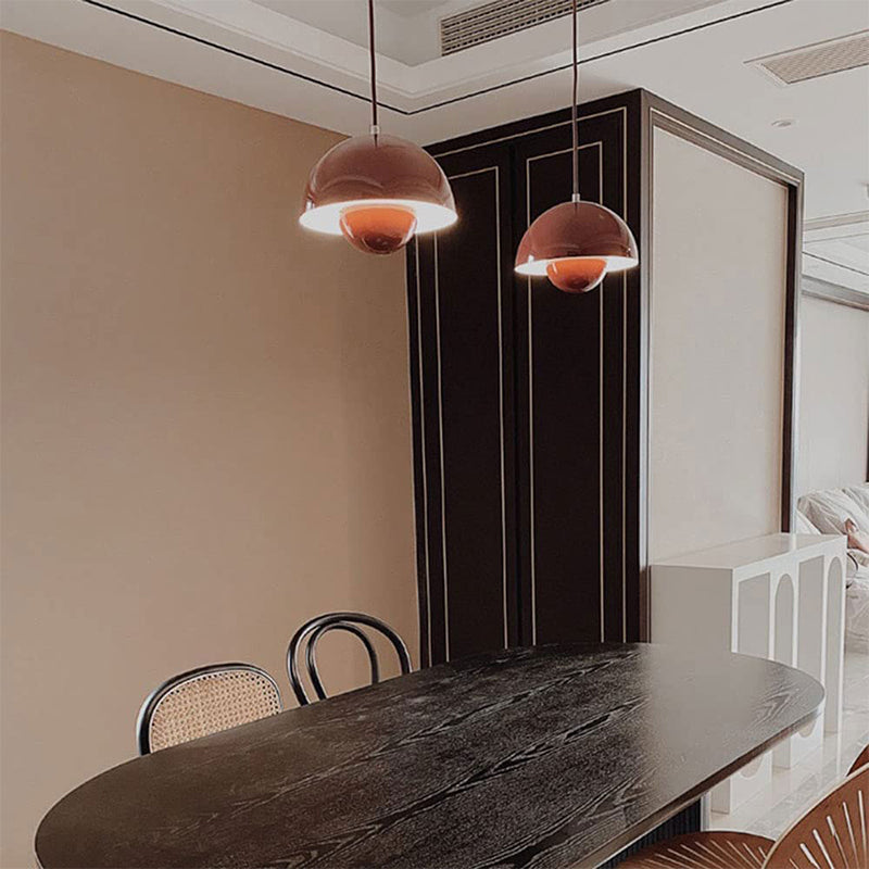 Scandinavian Flowerpot Pendant Light with Adjustable Cable