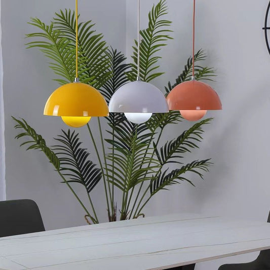 Nordic Flowerpot Pendant Light with Adjustable Cable