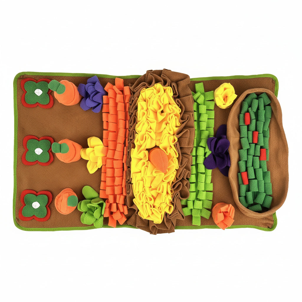 Interactive Dog Snuffle Mat Puzzle Feeder for Mental Stimulation