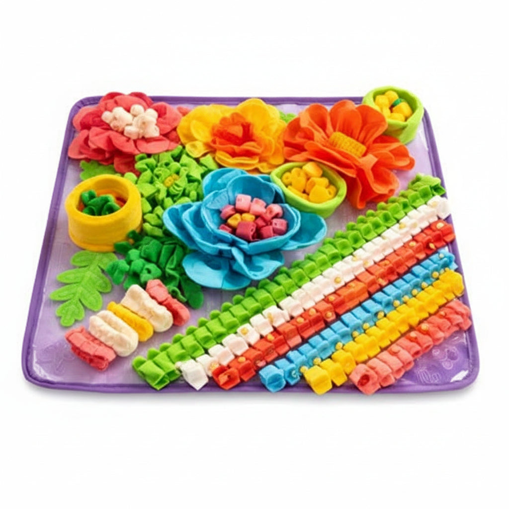 Small Pet Sniffing Pad Interactive Feeding Mat for Dogs and Cats